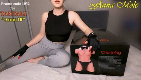 Ass and feet riding PAWG Unpacking a sex doll with a big gorgeous dick