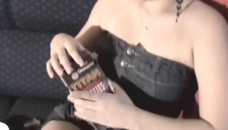 Smoking Girl Stepahny Cigar 07 Mp4 960X540