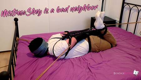 Mistress Shey is a Bad Neighbour - Spanish (sub:English), WMV, HD720