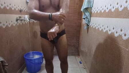 Bathing Video of a Sexy