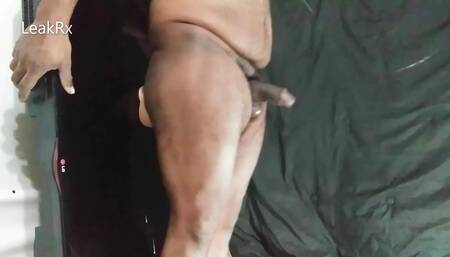 Pre Cum Dripping Cumming 3 Times in a Row From Dildo
