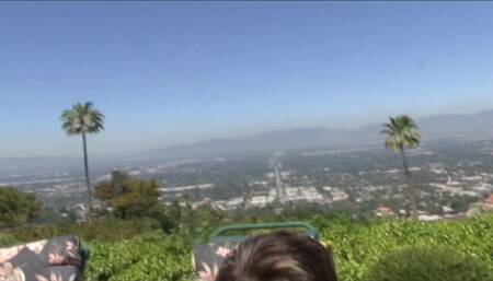 Short haired whore gets her perfect body sprayed with thick cum