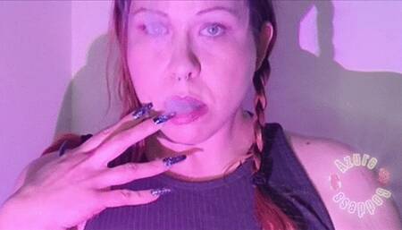 Going So Deep for Azure's Nightsky Nails (ID # 746 HD 1080rez)