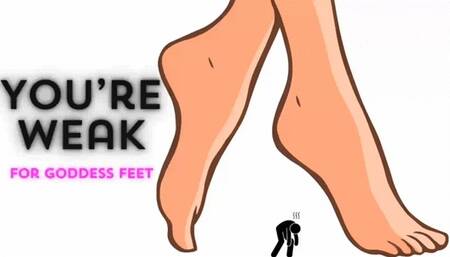 Weak For Feet - Audio Only - Mesmerizing Foot Worship