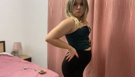 BLOATED BELLY Latina Farting loud episode 4