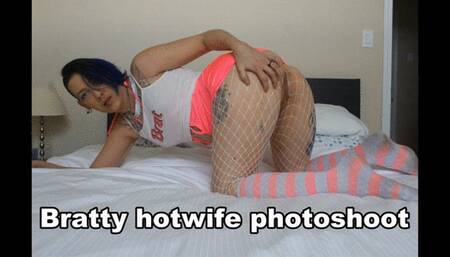 Foxxy Boots BTS Photoshoot Bratty Hotwife