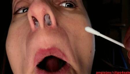 Casting a fishing rod to BOOGERS