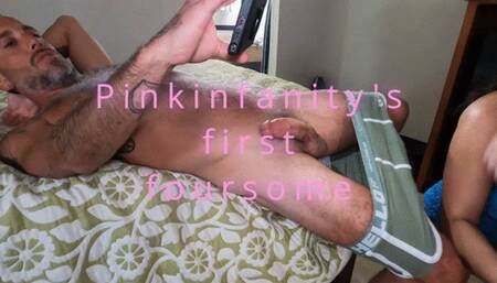 Rico Wood gets cucked while pleasing Pinkinfanity in a 4some (1080p)