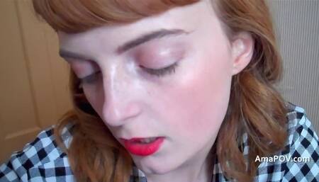 Redhead smut with ideal Lola Gatsby from Ama POV