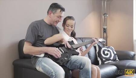 Gorgeous girlie at teenager (18+) action