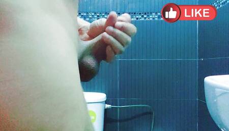 Soft Cock Gets Hard Quickly and Cums on Balls