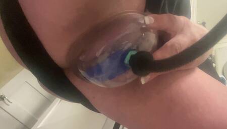 Pussy After an Hour in the Pump
