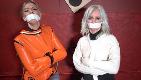3297 Layla and Sandy in Straitjackets for Two