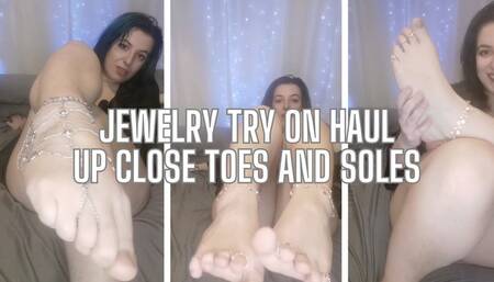 Foot Jewelry Try On Haul