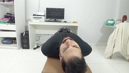 PAWG girl playing and farting part 1 By ARIEL and Daniel Santiago Cam By Aline Full hd