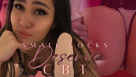 Small Cocks Deserve CBT