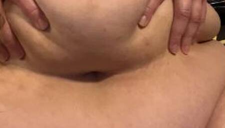 BBW tells you how to fuck her big double belly button