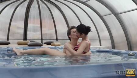 Old sex with lusty Colleen from Old4k