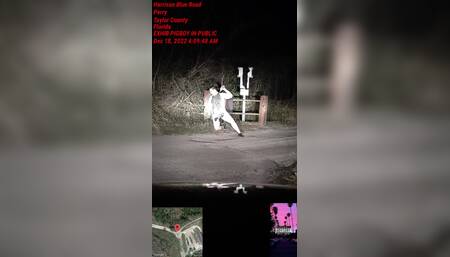 Public Strip, Rip & Piss Play at Recycling Plant