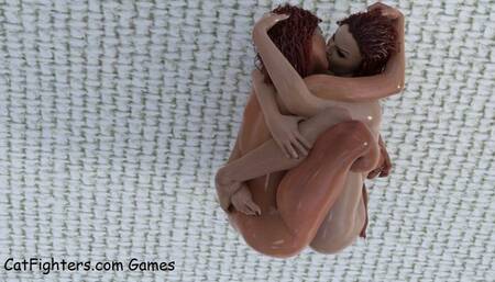 001 Game-Fight Sampler Diva-Diva Indoor CatBall Hockey CatFight mp4