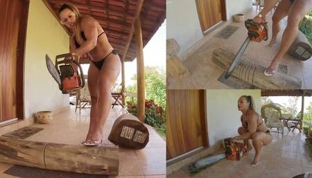 Chainsaw 04 - Revving Power tools