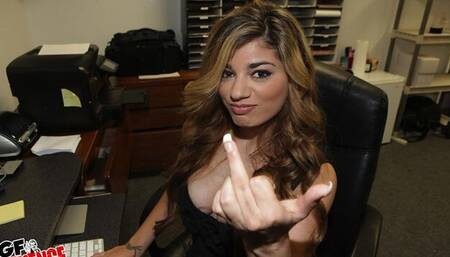Fiery El Tigre's tattooed girl smut