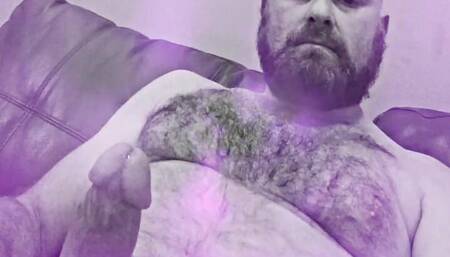 Hairy Bear Cub with a Big Cock