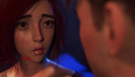 Projekt Passion Sexy Red Head Licks Balls and Gives Deep Throat Blowjob to Big Cock