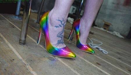 Helplessly bound to a pole she begs to be choked for multiple bound orgasms (WMV HD 8000kbps)