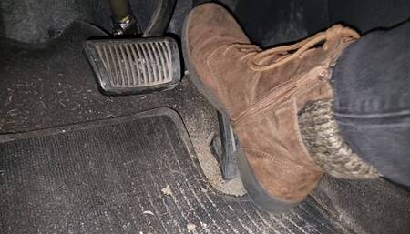 Morning Fun in Brown Boots