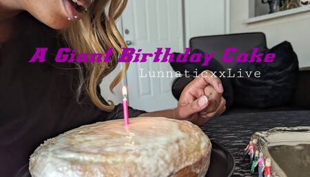 A Giant Birthday Cake