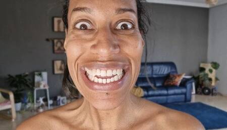 Smile Drool face slut