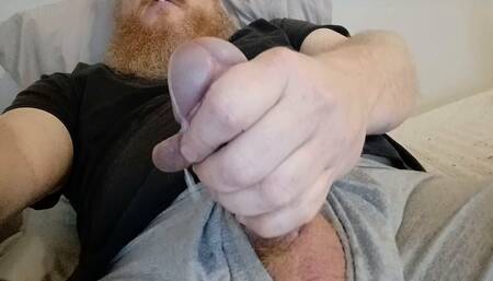 Stroking My Big Cock Until I Cum!