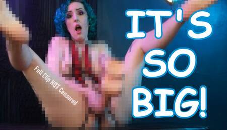 IT'S SO BIG! - Miss Faith Rae Gets Her Slutty Pussy Pounded By Her Giant 14" Dildo with Nudity and Orgasms - HD 1080p MP4