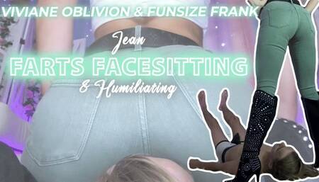 Jean Farts Facesitting & Humiliating (HD MP4)