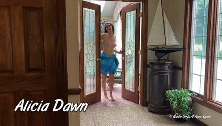Alicia Dawn 14 Minute Nude Display & Tease