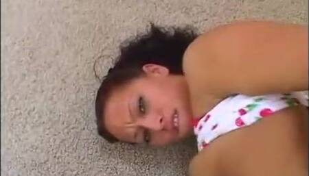 Sexy slut works over a cock