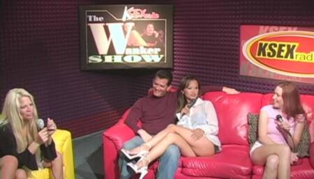 She seems to get turned on by the live broadcast