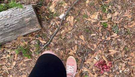 Double pink HARDEST revving yet pedal and engine view