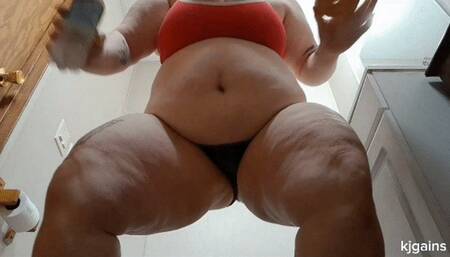 Sitting on Top of You: Bouncing, Eating, Burping (MP4 HD)