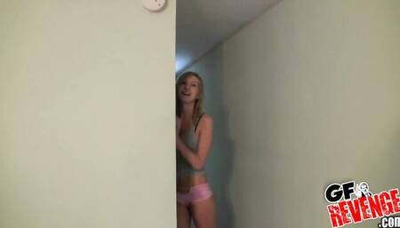 Flattering Chloe Brooke's doggystyle smut