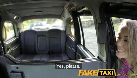 FakeTaxi Slim Lady in Black Sexy Boots
