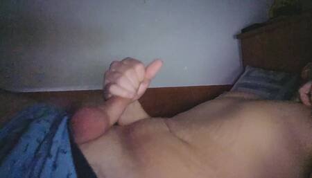 Chubby Boy Cums and Smoke Vape