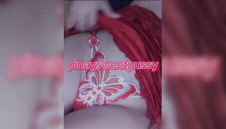 Pinaysweetpussy Fucked Herself and Squirted Using Hair Brush