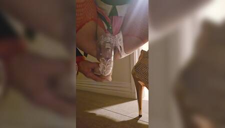 Sissy Crossdresser Husband Play