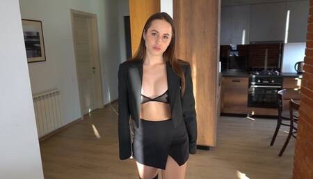 My Stepsister Is a Nympho, Fucked Her to Keep It a Secret - Annamalia
