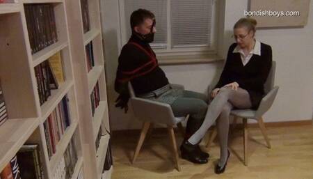 DINA THE FOOTJOB SECRETARY