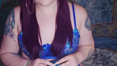 Voluptuous Humiliatrix Degrades and Objectifies While Using Her submissive Human Ashtray