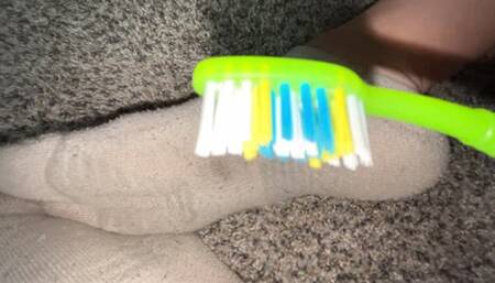 Foot Humiliation ft Toothbrush VOICE INCLUDED