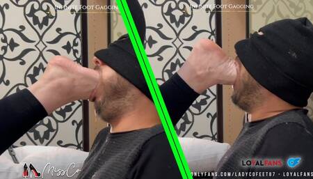 MissCo - INFINITE FOOT GAGGING - Part 2 (Countdown Challenge)
